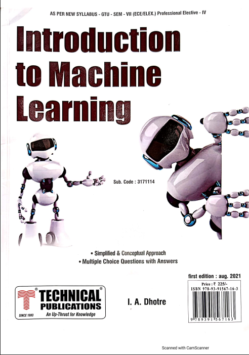ML Tecnical Publication